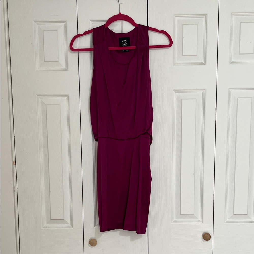 Barneys New York Bright Fuchsia COOP Label Top